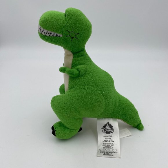 Disney Parks Toy Story Rex Dinosaur Plush 8 Inch Stuffed Animal Green T-Rex Toy - Picture 2 of 8